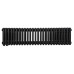 Трубчатый радиатор Warm well column 3 300x1190 Black mat (нижнее)